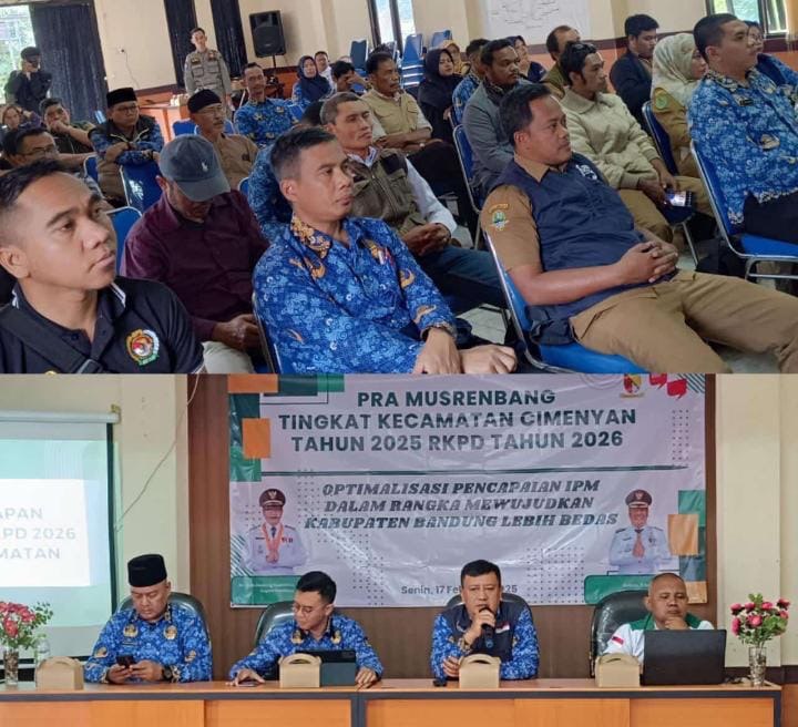 Dalam Rangka Optimalisasi Pencapaian IPM Kab.  Bandung Lebih Bedas Kec. Cimenyan Melaksanakan Pra Musrembang