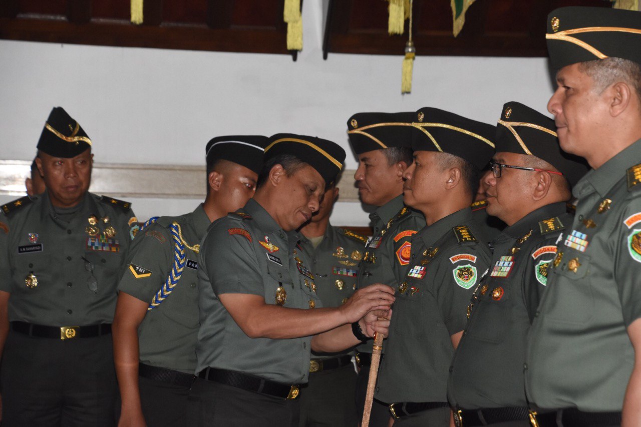 Pangdam III/Slw Pimpin Sertijab Pejabat Kodam