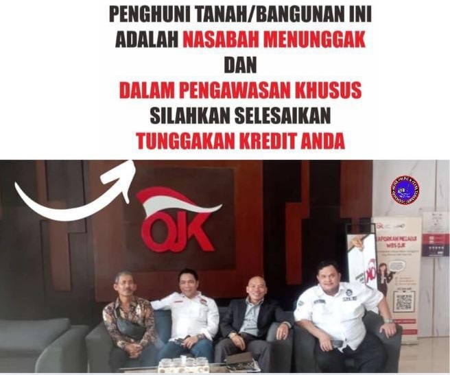 Waketum GMOCT: Stiker Bank di Rumah Nasabah, LPK-RI Sorot Potensi Pelanggaran Hukum dan Hak Konsumen