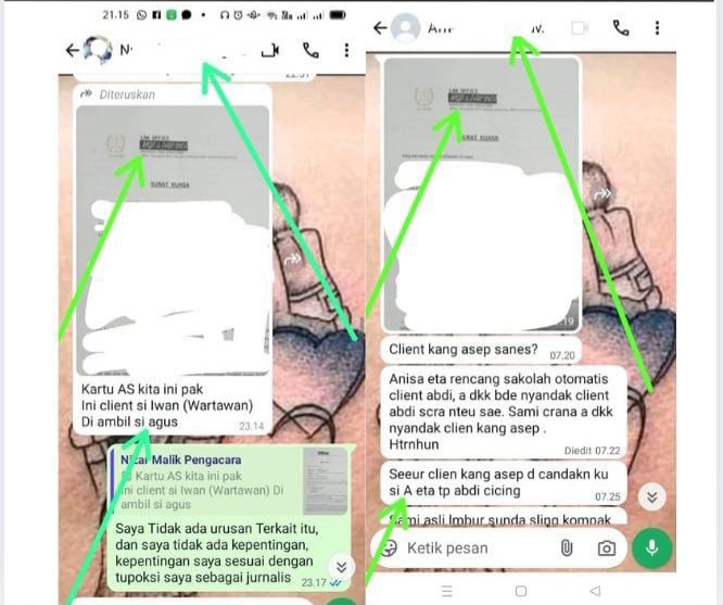 Dua Pengacara dari Organisasi Advokat Ternama Diduga Lakukan Provokasi dan Fitnah Kepada Rekan Sejawatnya saat Dikonfirmasi oleh Jurnalis
