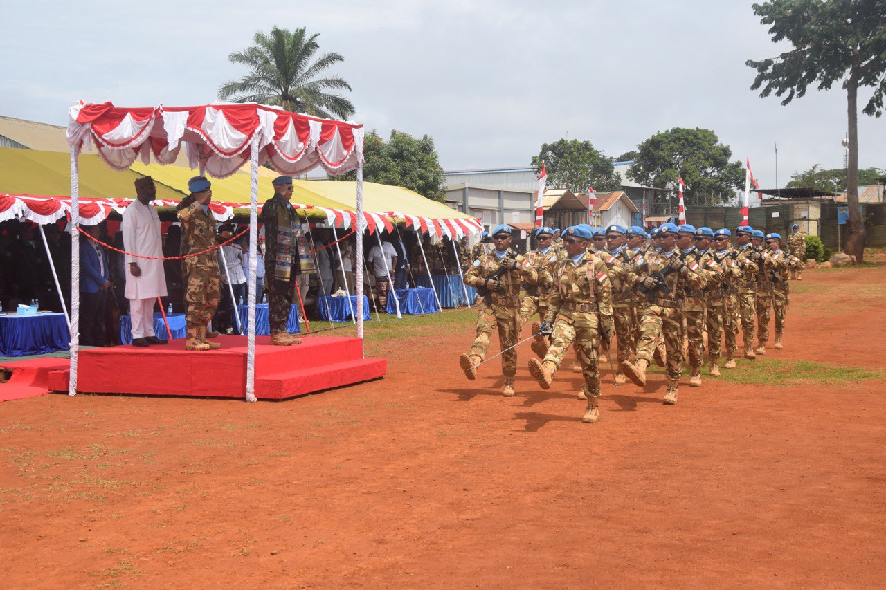 Satgas Kizi TNI Kontingen Garuda XX-U Monusco Raih Medali Kehormatan PBB