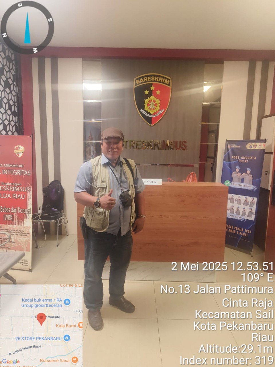 Penyaluran DD Aur Kuning Diduga Fiktif, LSM Gakorpan Diperiksa Penyidik Polda Riau