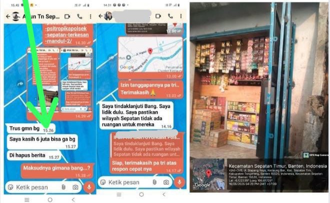 Adun Tawarkan Sejumlah Uang untuk Hapus Berita dan Diduga Keterlambatan Penindakan Kasus Peredaran Obat Ilegal, Apakah Polsek Sepatan Tidak Amankan Pengedar?