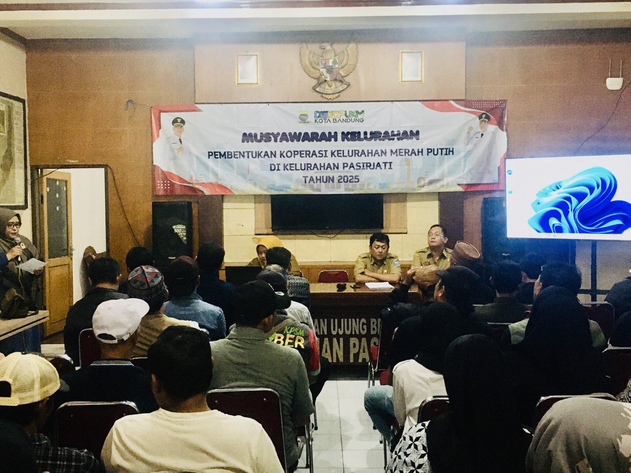 Musyawarah Pemilihan Ketua koperasi Merah Putih, Menuai Kontrapersi Warga,  “Tanyakan  Saja ke RW ” jawab Lurah Pasirjati