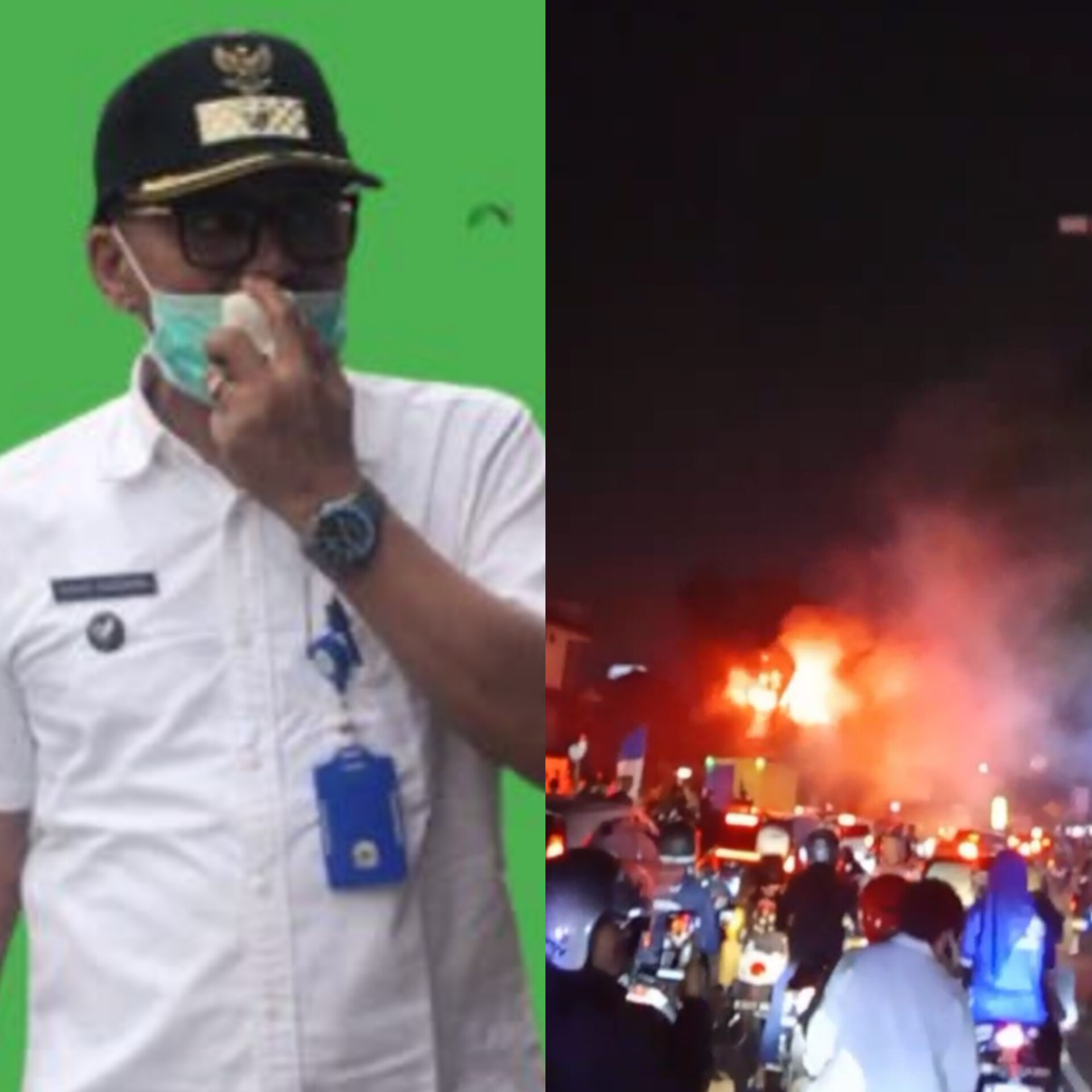 Lurah Cibadak Kecamatan Astanaanyar Kota Bandung Mengucapkan Selamat Kepada Persib Bandung Juara.