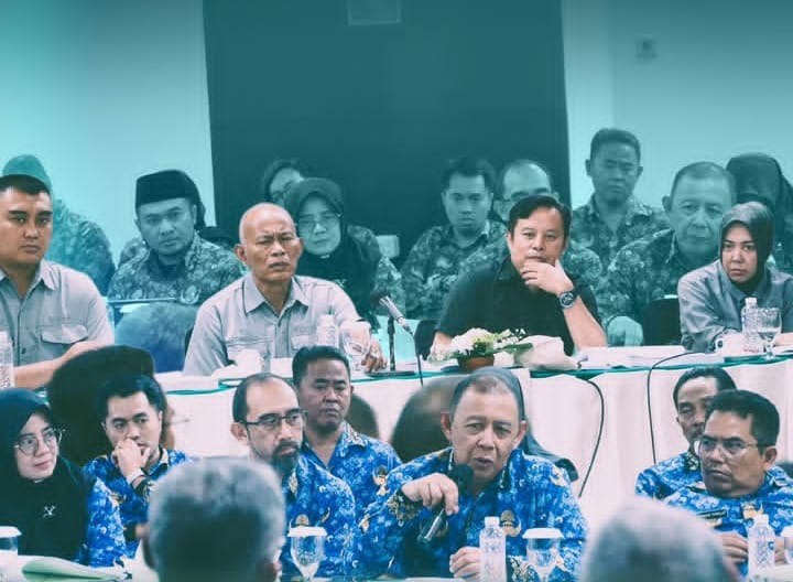 Disperkimtan Bersama Komisi C DPRD Kab.Bandung Bahas Perubahan Rencana Kerja