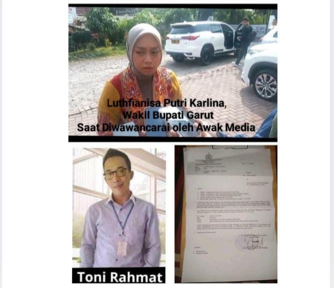 Pelapor Dugaan Penyalahgunaan Bansos Desa Tanjung Mulya Penuhi Undangan Polres Garut