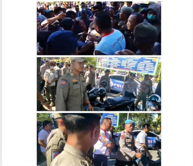 Wartawan Radar Situbondo Alami Kekerasan Saat Meliput Aksi Demo Bupati