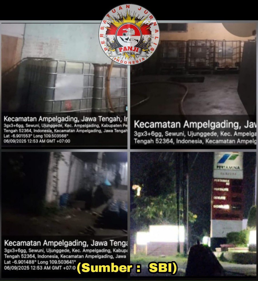 Gudang Penimbunan Solar Subsidi di Ampelgading Aman, Diduga Polres Pemalang Tutup Mata, Pimred SBI Mengecam Pelaku Penimbunan Tersebut