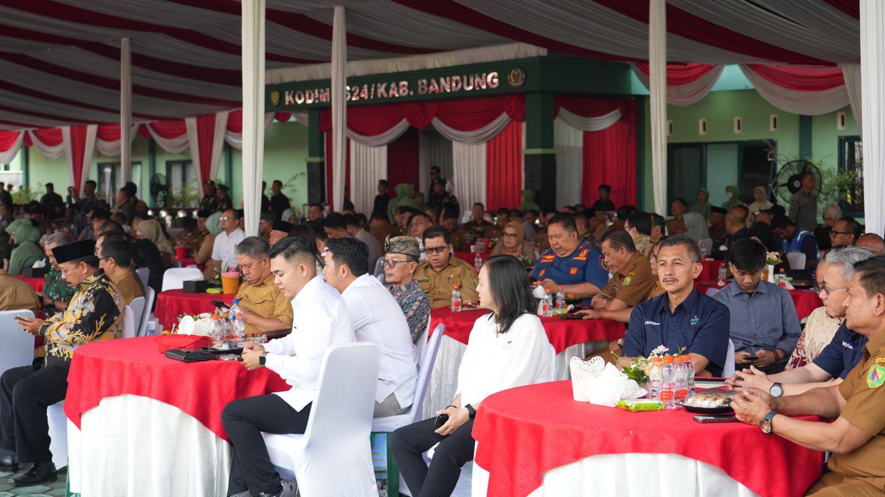 Danrem Apresiasi Perhatian Bupati Bandung Terhadap TNI, Bangun Koramil dan Beri Insentif Babinsa
