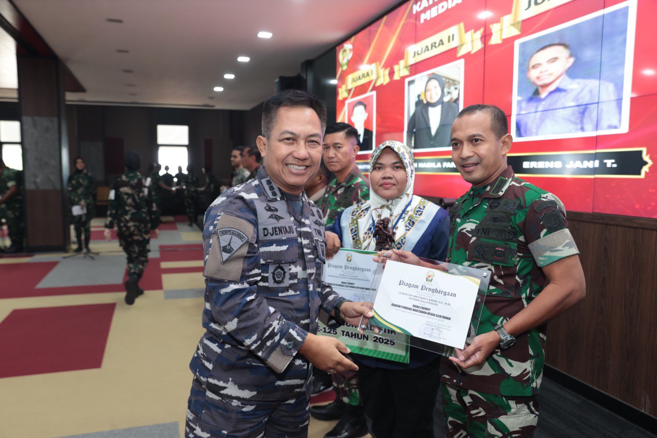 Dandim 0623/Cilegon Raih Juara 3 Dansatgas LKJ TMMD ke-125