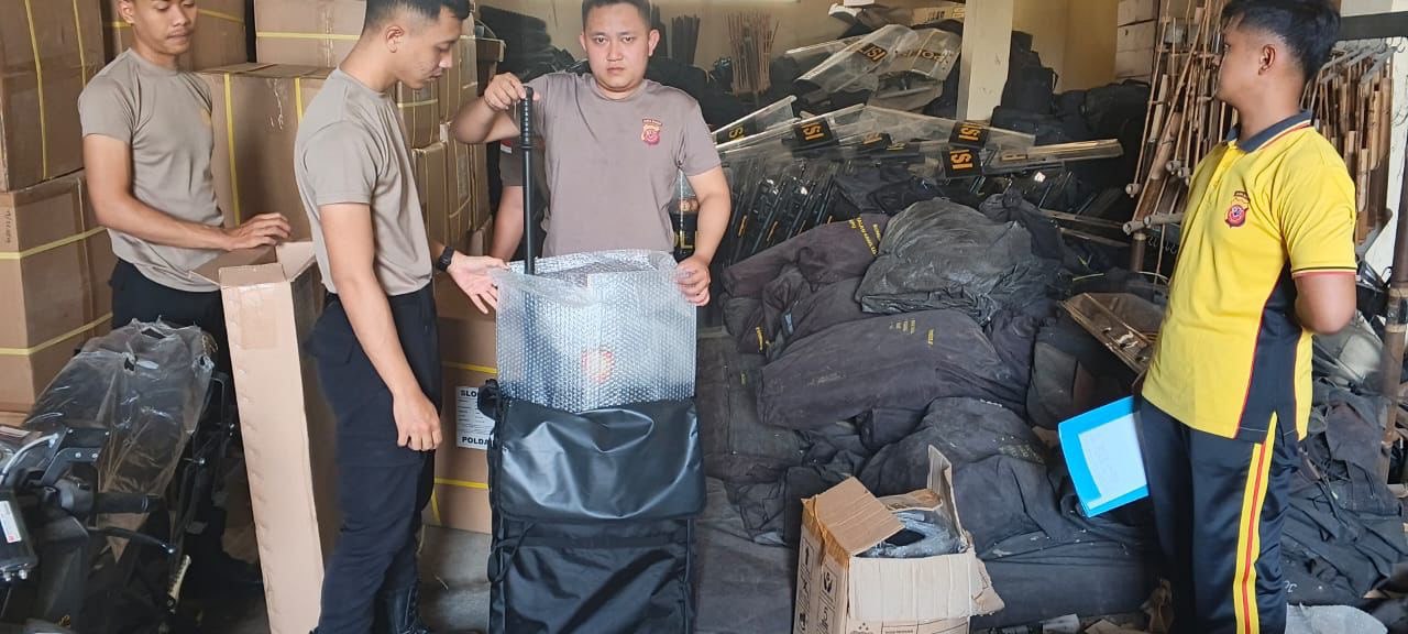 Polda Jabar Pastikan Kesiapan Logistik dalam Penanganan Unjuk Rasa