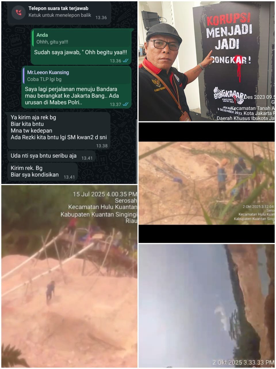 Penertiban PETI di Kuansing Dinilai Formalitas, Redam Pemberitaan Viral