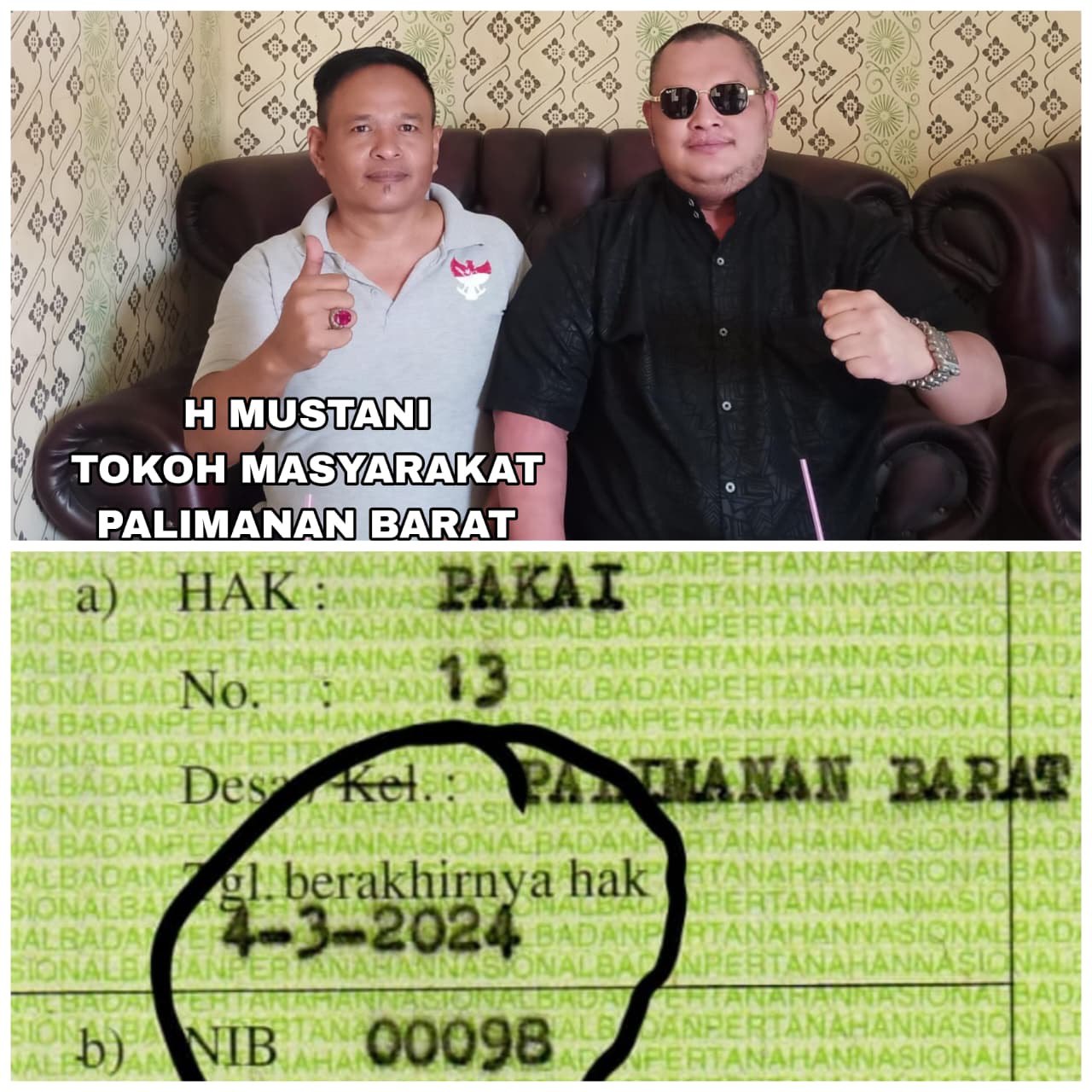 Tokoh Masyarakat Desak PT Indocement Klarifikasi Status SHP yang Telah Kedaluwarsa
