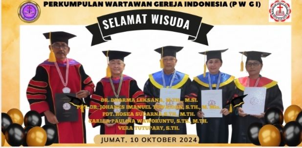 Lima Orang Pengurus PWGI Raih Gelar Pascasarjana: Merajut Iman dan Intelektualitas di Era Digital