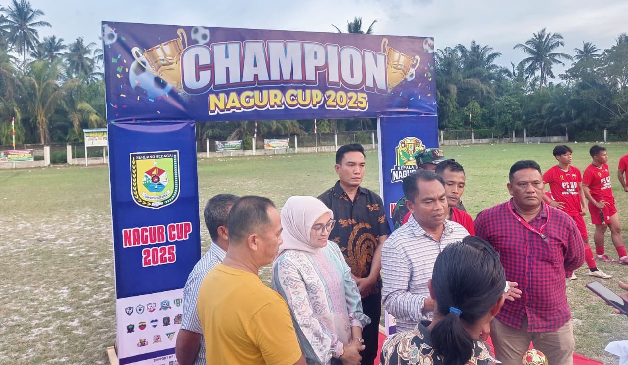 Bupati Sergai Apresiasi TNI–POLRI Sukses Amankan Final Turnamen Nagur Cup 2025