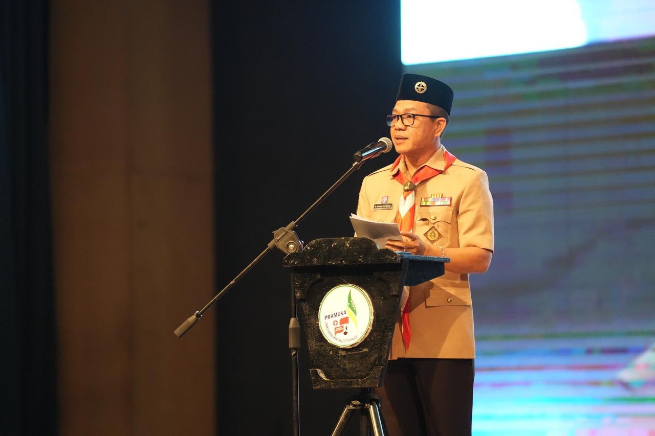 Bupati Bandung Kukuhkan 500 Pramuka Garuda di Hari Pramuka Ke-64