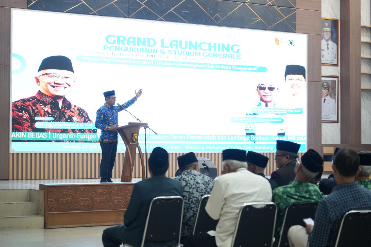 Bupati Kang DS: Hadirnya LBH MUI Beri Pendampingan, Edukasi dan Pengawalan Hak-hak Masyarakat secara Hukum Awam