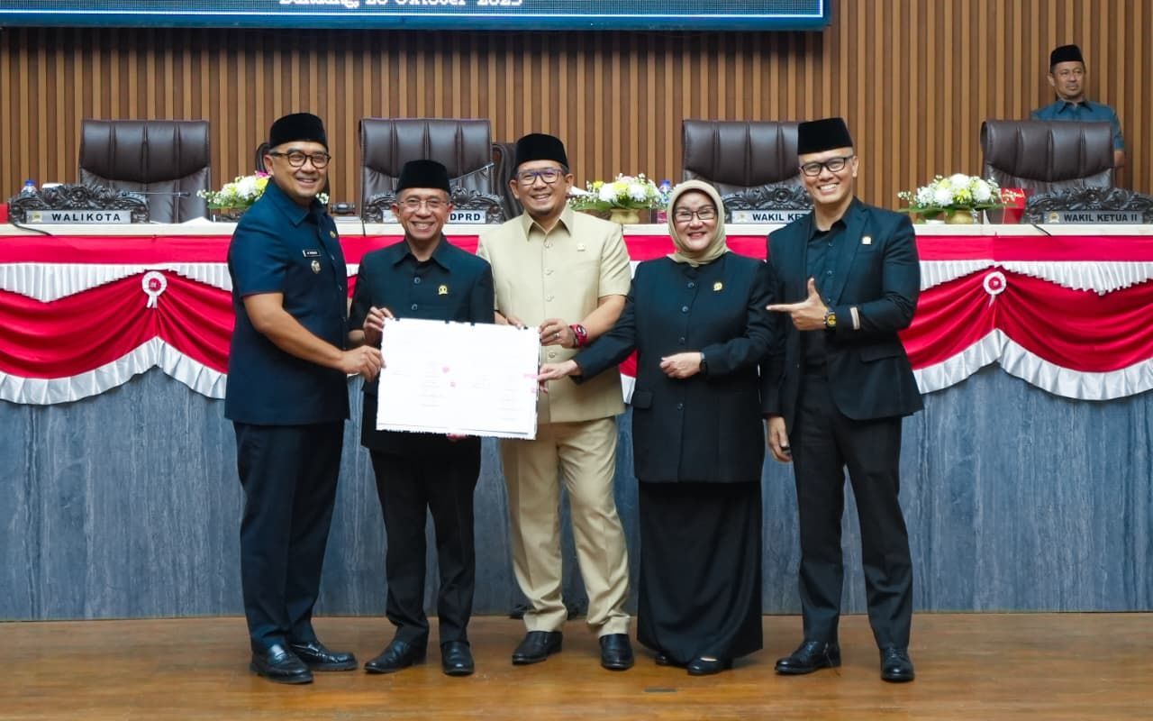 DPRD dan Pemerintah Kota Bandung Setujui Nota Kesepakatan KUA dan PPAS Tahun Anggaran 2026