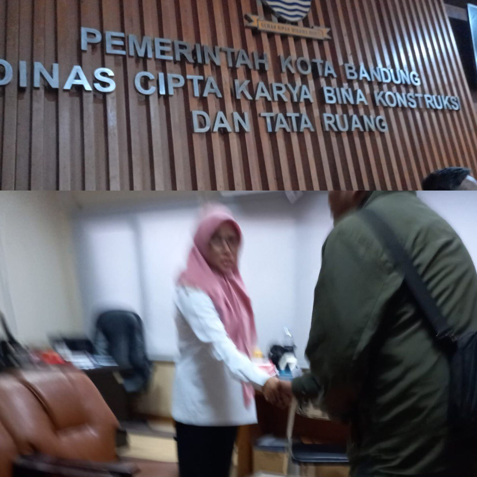 Kabid Wasdal Ciptabintar Kota Bandung Terkesan Tak Punya Attitude, Kepala Dinas Bungkam, Pembinaan Walikota Bandung di Pertanyakan.?‎‎