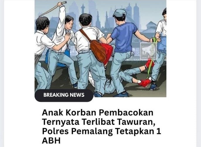 Polres Pemalang Ungkap Fakta Sebenarnya Kasus Pembacokan Anak di Danasari: Korban Terlibat Tawuran