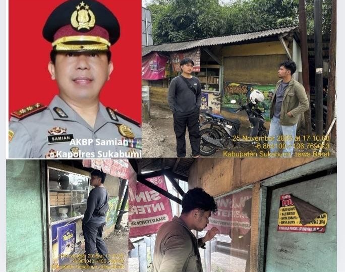 Kapolres Sukabumi AKBP Samian Respon Cepat Laporan GMOCT Soal Dugaan Penjualan Obat Keras Sistem COD