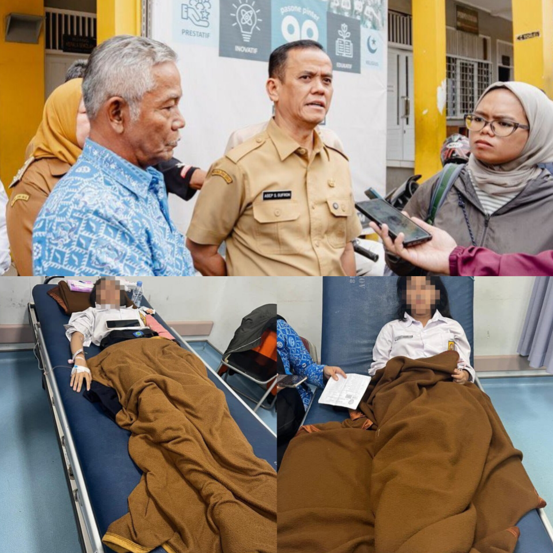 TINDAK LANJUT DISDIK KOTA BANDUNG PASCA ATAP AMBRUK SMP PASUNDAN 1: MENGAKUI KERAWANAN, TETAPI TERBATAS SOAL BANTUAN APBD