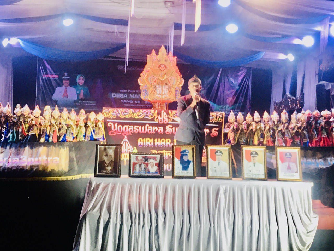 Desa Desa Mandalamekar Gelar Malam Perayaan Hari Jadi Ke-36, Dengan Puncak Acara Kesenian Wayang Golek