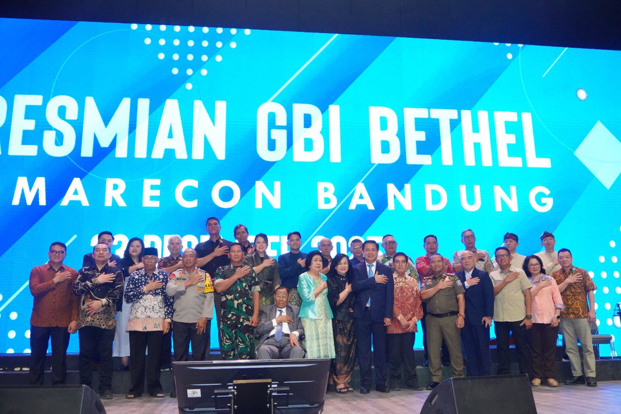 Pangdam III/Slw Hadiri Peresmian Gedung GBI Bethel Summarecon Bandung