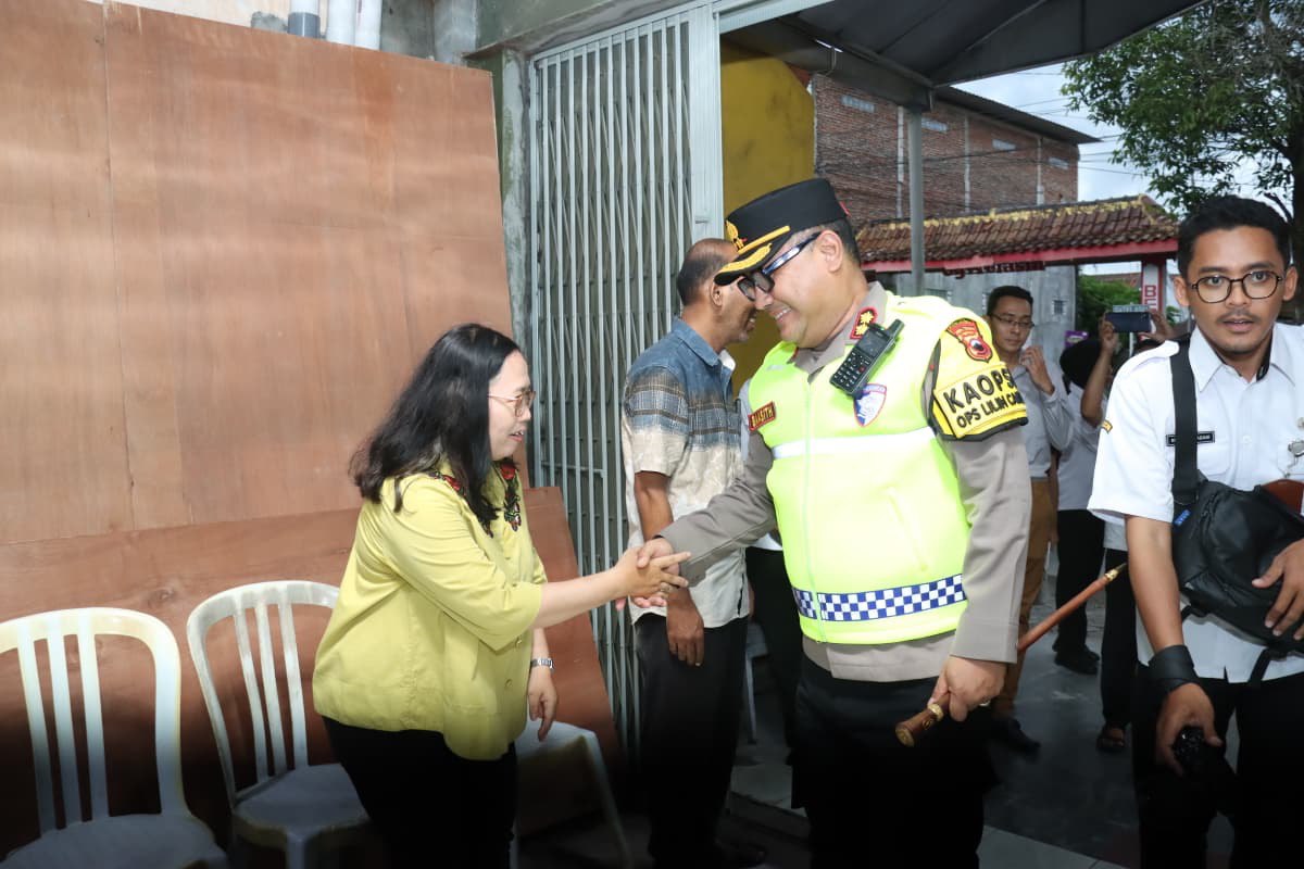 Ucapan Terima Kasih dari Kapolres Kebumen, Pelaksanaan Ibadah Natal Berlangsung Kondusif
