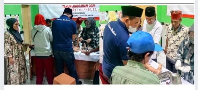 Ketum dan Kadiv GMOCT: Khitanan Masal dengan Metode Modern di Desa Pangawinan Serang, Dalam Rangka Menyambut Ruatan Bumi