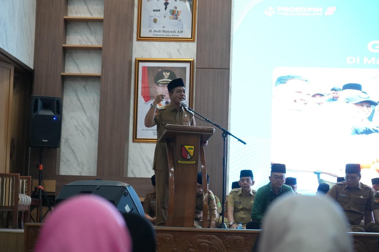 Kang DS Ajak PKK Perkuat GERTAMAN dan Doakan Kabupaten Bandung