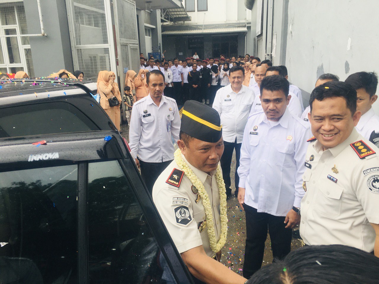 Pisah Sambut Kalapas Ronny Widiyatmoko, Bc.IP., S.H., yang Digantikan , Bapak Eris Ramdani, A. Md.IP., S.H., M.Si