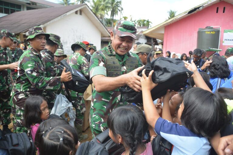 Kasad di Tapanuli Tengah: Pascabencana Tak Ada Pilihan Selain Kerja Keras