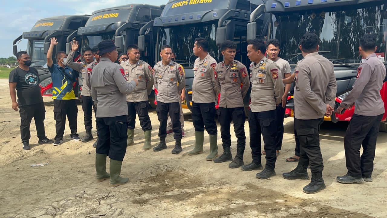 Brimob Gelar Apel Kesiapan Kendaraan, Siap Jemput Taruna Akpol untuk Kegiatan Pencapaian Pasca Bencana Aceh Tamiang