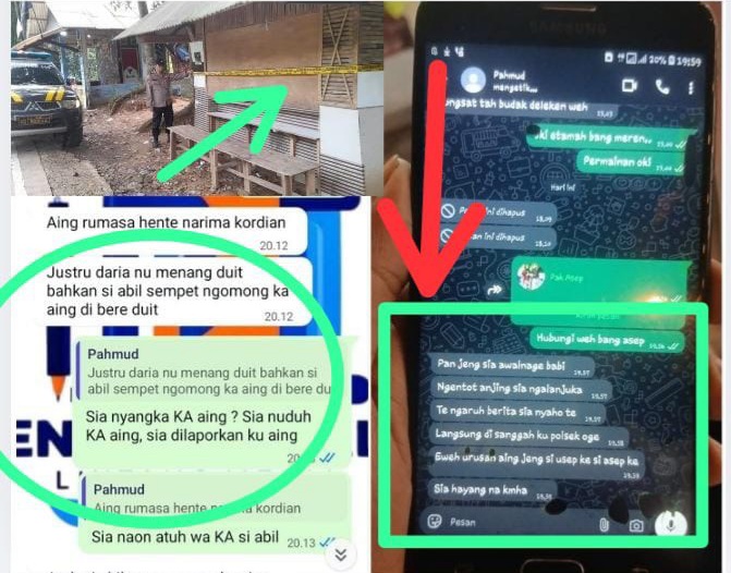 Kapolsek Jasinga Police Line Toko Diduga Jual Obat Daftar G, Wartawan dan Pengurus GMOCT Dapat Intimidasi dari Oknum Anggota Polisi Bripka Nurdiansyah