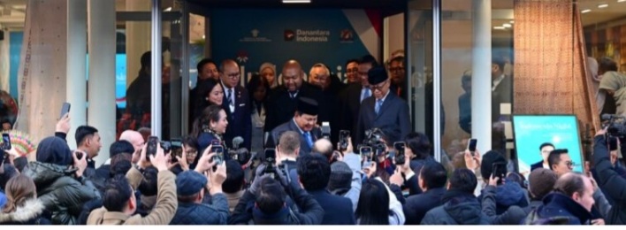 Usai Pidato Kunci di WEF Davos, Presiden Prabowo Sambangi Paviliun Indonesia, Perkuat Diplomasi Investasi