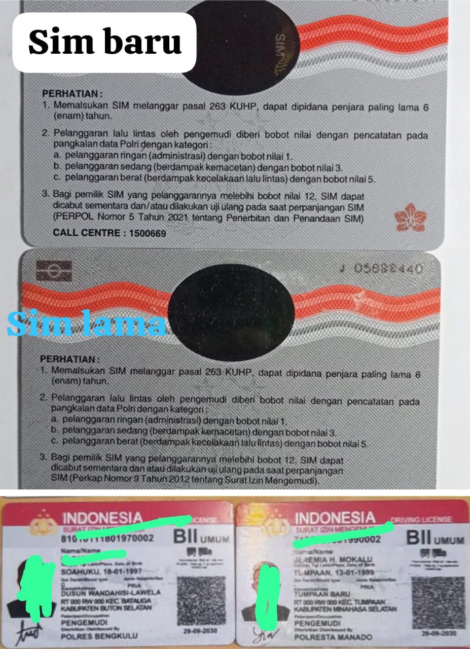 Warga Resah, Dugaan Peredaran SIM bekas di dawur ulang Mencuat di Halmahera maluku utara, Jejak Pemasaran Terduga hingga Wakatobi