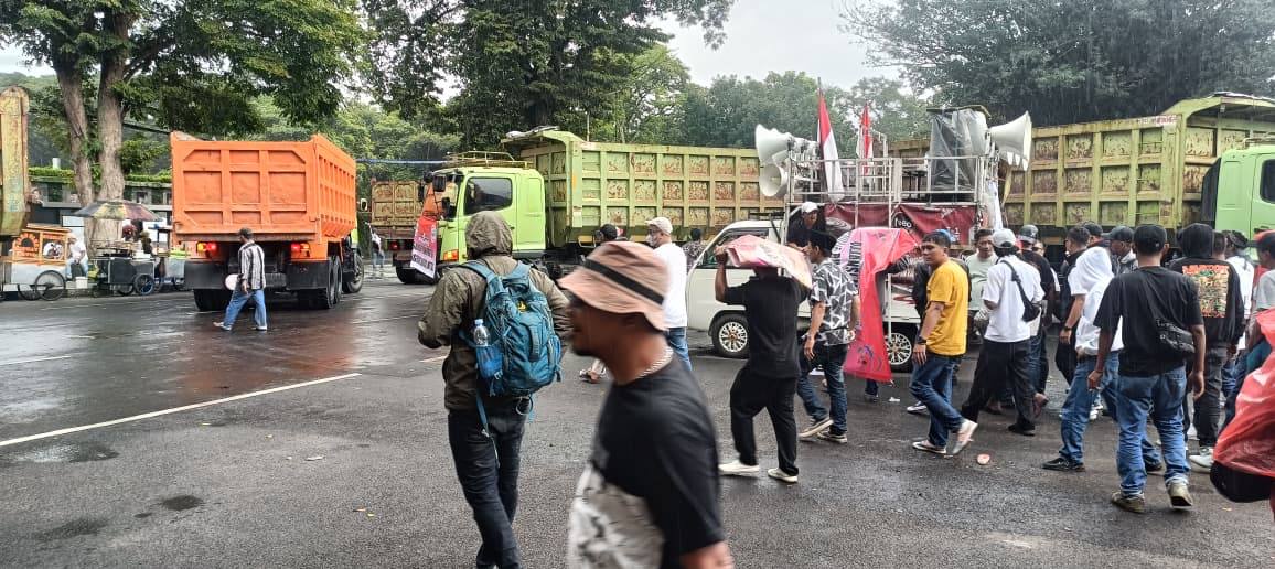 Kodim 0618/ KB, Kodam III/Slw Turut Serta  Dalam Pengamanan Unras GPPSDA – LH