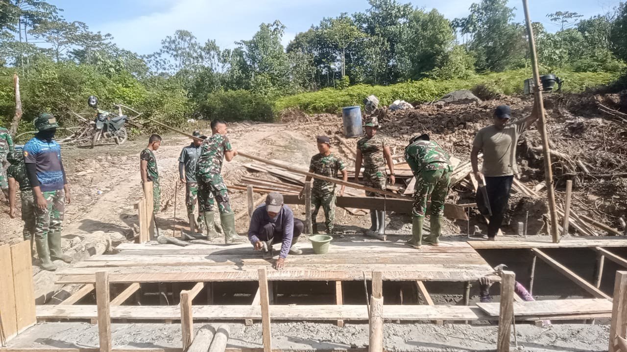 TMMD ke 127 Kodim 0116 Nagan Raya Jadi Jembatan Kedekatan TNI dan Warga