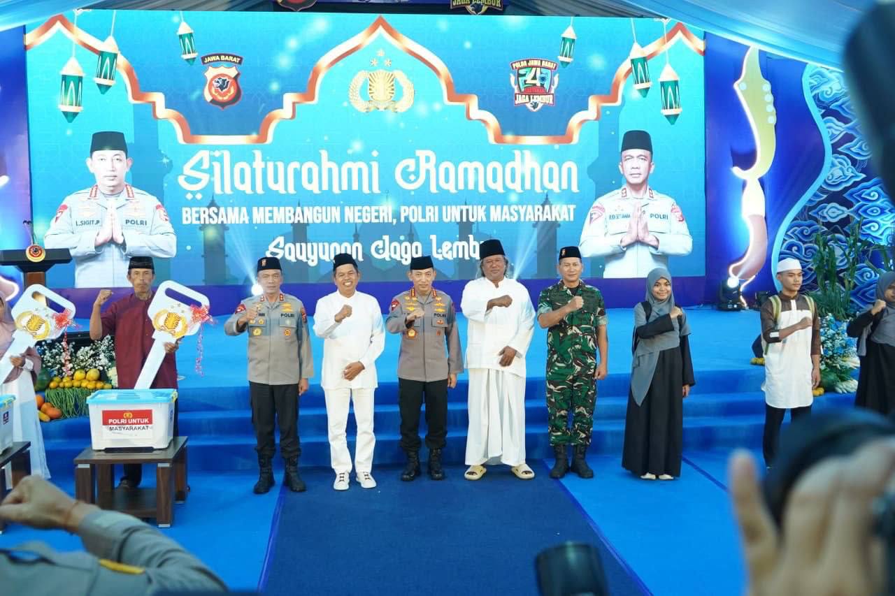 Kapolri Apresiasi Rutilahu Polda Jabar Capai 168 Unit, Kebahagiaan Terasa oleh Rakyat