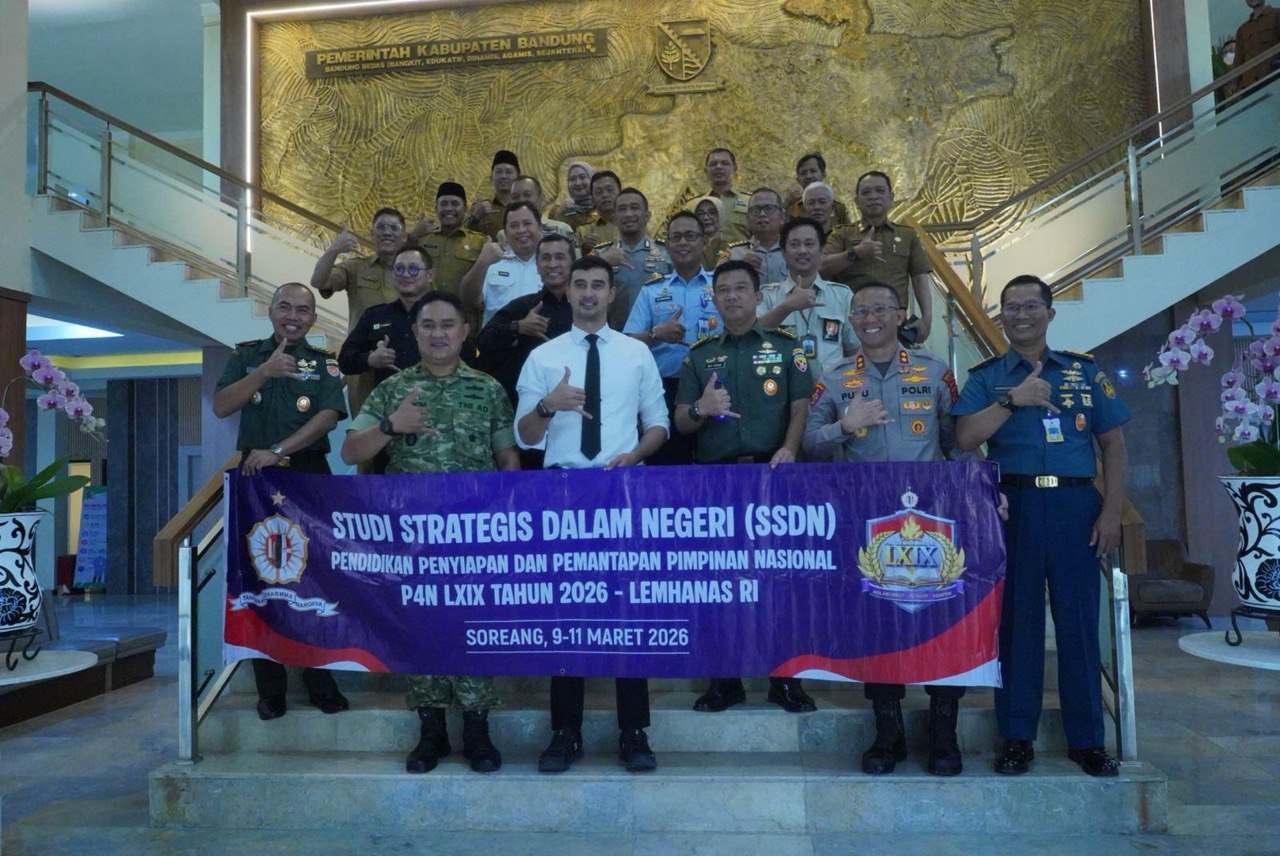 Lemhannas: Tata Kelola Pemkab Bandung di Atas Rata-Rata Nasional