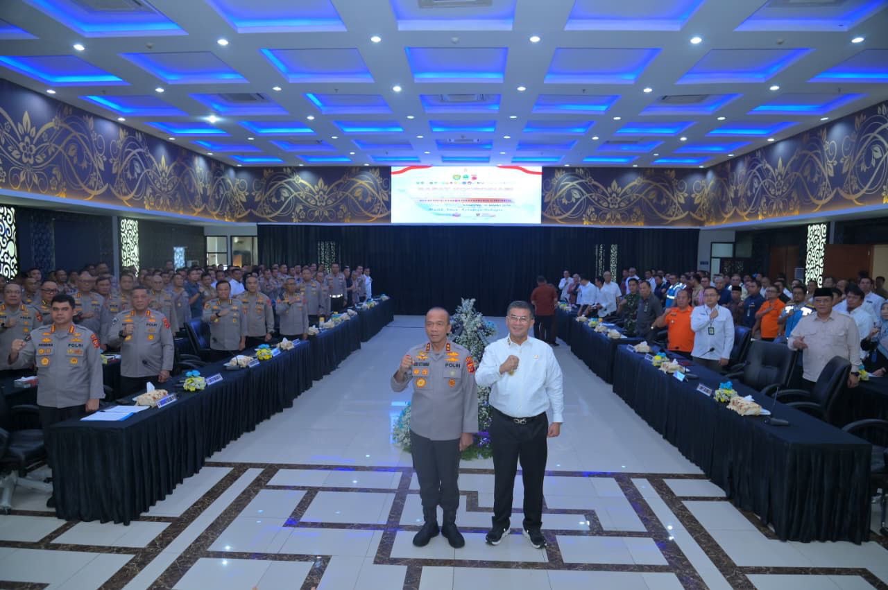 Kapolda Jabar Pimpin Rakor Linsek Operasi Ketupat Lodaya 2026, Siapkan 26.692 Personel Amankan Mudik Lebaran