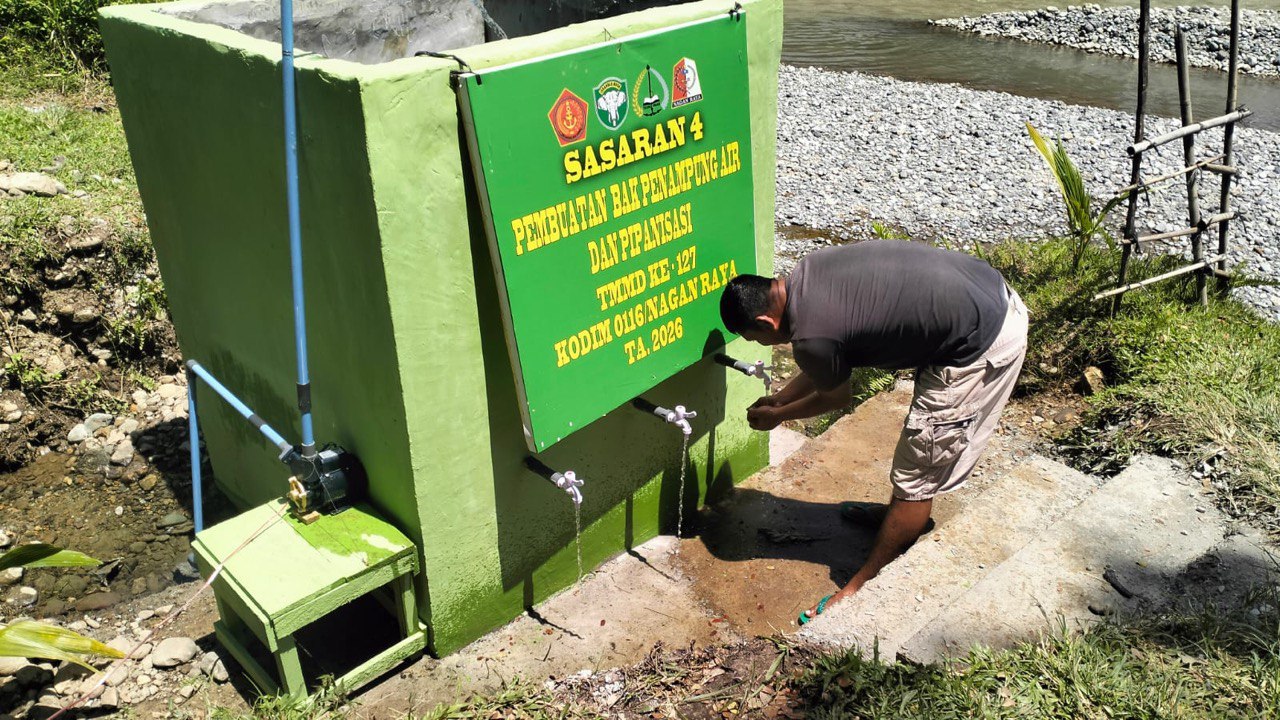 Sehari Jelang Penutupan, TMMD ke-127 Kodim 0116/Nagan Raya Rampungkan Jalan dan Sasaran Pembangunan