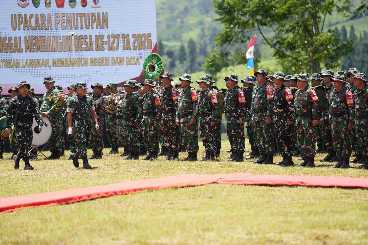 Pemkab Bandung Apresiasi Sinergi TNI dalam TMMD ke-127 di Desa Cipelah