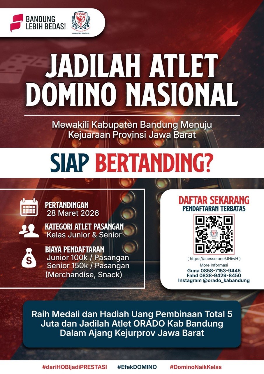 Kang DS Ajak Masyarakat Ikuti Kejuaraan Domino ORADO