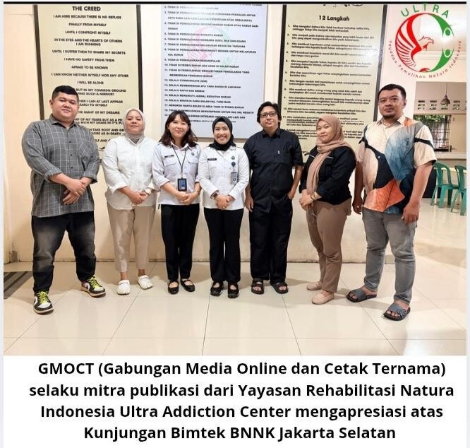 BNNK Jakarta Selatan Lakukan Kunjungan Bimtek SNI ke Yayasan ULTRA Addiction Center