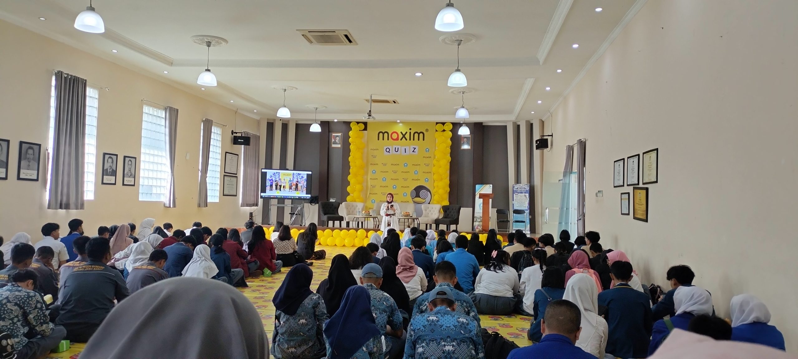 Maxim Bersama Dinas Pendidikan Provinsi Jawa Barat Gelar Kuis Cerdas Cermat antar SMK
