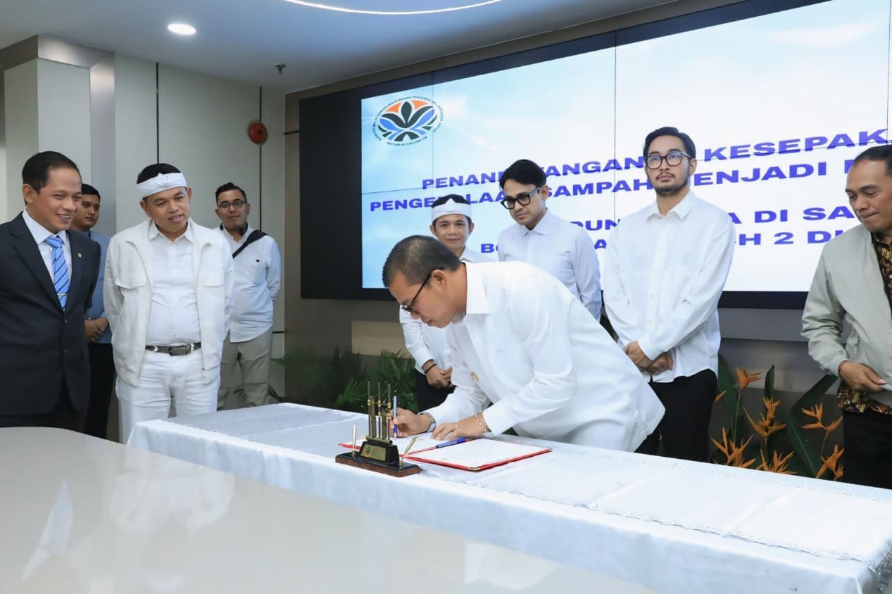 Teken MoU PSEL Sarimukti, Kang DS: Kabupaten Bandung Menuju Zero Waste