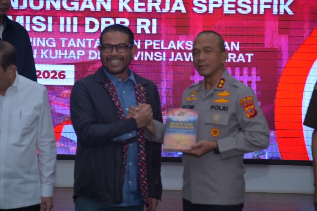 Komisi III DPR RI Kunjungi Polda Jabar, Tinjau Kondisi Penegakan Hukum di Jabar